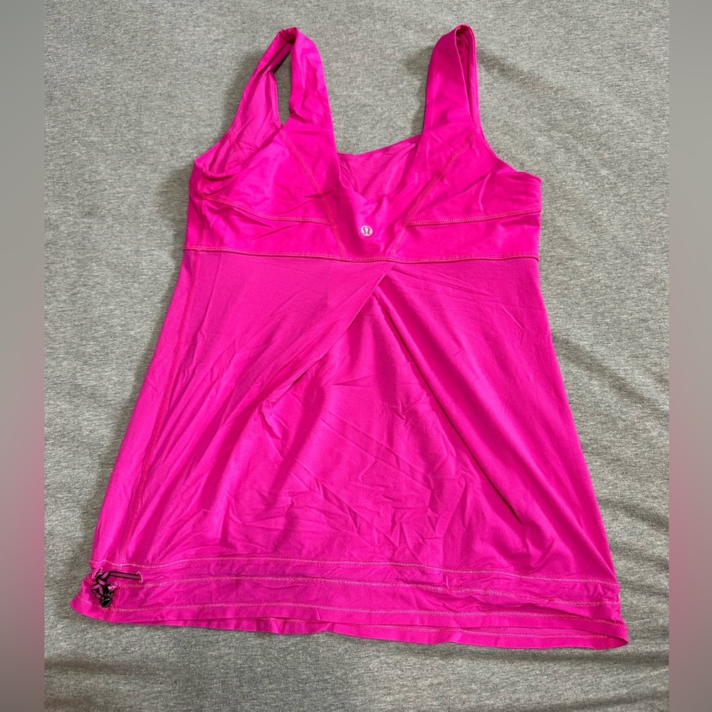 Lululemon Tank Top With Drawstring At Bottom - image 2